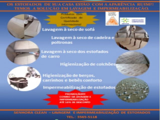 Sra. Clean - Lavagem À Seco De Sofá E Impermeabilização