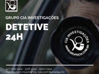 Cia Investigações - Atendimento 24h