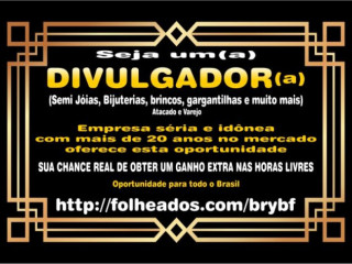 Divulgador(a) De Folheados - (ouro E Prata)