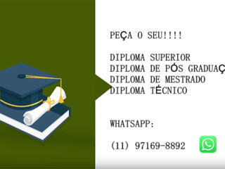 Vendo Diplomas Já Com Crea , Corem , Crc , Creci , Oab