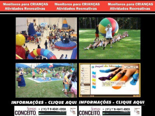 Monitores Recreação Infantil Cidade Alfenas Pouso Alegre Belo Horizonte Minas Gerais