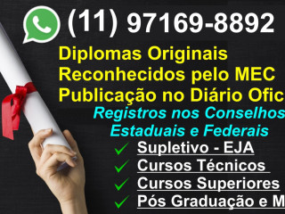 Adquira Seu Diploma 100% Garantido - Diploma De Pós Graduação - Pague Após Confirmar